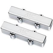 SET MICROS J-BASS 5 CORDES MEC WARWICK CHROME