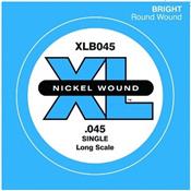 1 CORDE BASSE A L'UNITE D'ADDARIO GAUGE 45