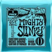 3 JEUX DE CORDES ELECTRIQUE ERNIE BALL 2228 MIGHTY SLINKY 8.5-40