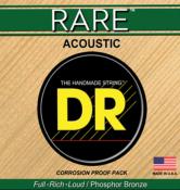 CORDES GUITARE 6 CORDES DR STRINGS RARE ACOUSTIQUE 12-54