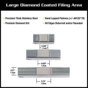 MN813  MusicNomad Fret Leveler Diamond U-File 3 Pack