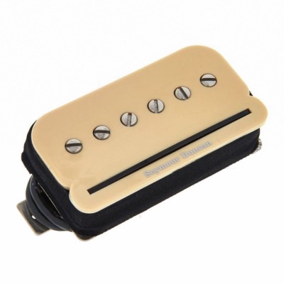 MICRO SEYMOUR DUNCAN SHPR-1 CREME P-RAILS CHEVALET