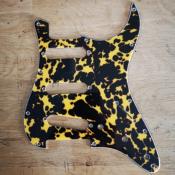 PICKGUARD SSS VINTAGE '62 WILD CAT YELLOW BOSTON