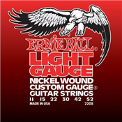 CORDES ELECTRIQUE ERNIE BALL 2208 MEDIUM GAUGE 11-52