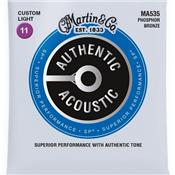 CORDES GUITARE MARTIN MA535 CUSTOM LIGHT 11-52