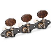 SCHALLER HAUSER GRANDTUNE CLASSIC BLACK SATIN SNAKEWOOD AXES BLANCS