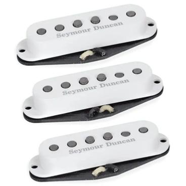 SET 3 MICROS SEYMOUR DUNCAN PSYCHEDELIC STRAT SET BLANCS