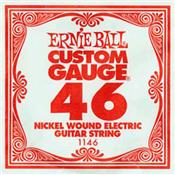 6 CORDES A L'UNITE ELECTRIQUE ERNIE BALL SLINKY GAUGE 46