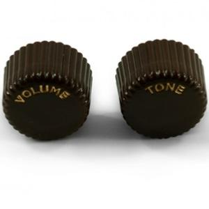 2 BOUTONS VINTAGE CUPCAKE BROWN US 6mm