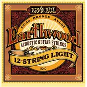 CORDES ACOUSTIQUE 12 CORDES ERNIE BALL 2010 EARTHWOOD LIGHT