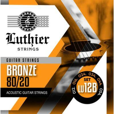 CORDES ACOUSTIQUE 80/20 BRONZE LUTHIER 12-54