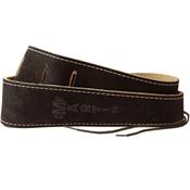 COURROIE GUITARE MARTIN CUIR SUEDE DOUBLEE BROWN