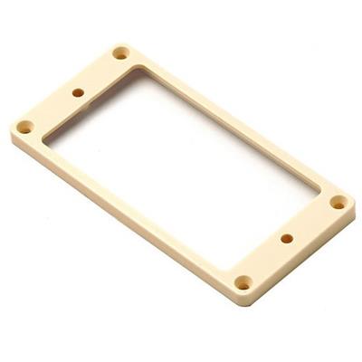 1 CONTOUR MICRO SCHALLER HUMBUCKER CREME PLAT MANCHE + VIS