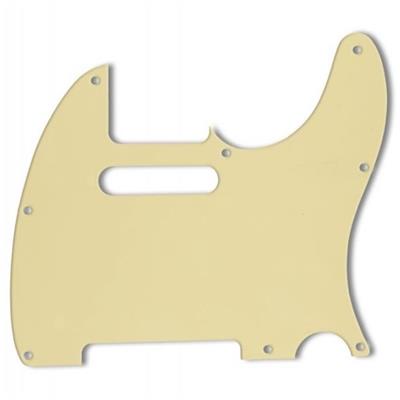 PICKGUARD TELE 62' CREME 1 PLI