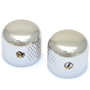 2 BOUTONS GOTOH COURTS DOME CHROME 6mm