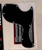 PICKGUARD GIBSON SG JUNIOR NOIR 3 PLIS