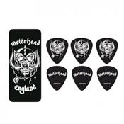 BOITE 6 MEDIATORS DUNLOP LEMMY MOTORHEAD MEDIUM