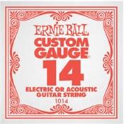 6 CORDES A L'UNITE ERNIE BALL SLINKY GAUGE 14