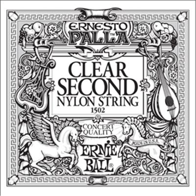 1 CORDE A L'UNITE GUITARE CLASSIQUE ERNIE BALL CLEAR NYLON SI