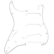 PICKGUARD SSS STANDARD BLANC GAUCHER ALLPARTS