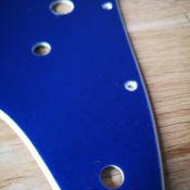 PICKGUARD STRAT HH TOGGLE SWITCH BLUE SPARKLE