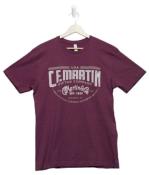 T.SHIRT MARTIN WORLD OLDEST BURGUNDY  XL