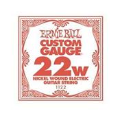 6 CORDES A L'UNITE ERNIE BALL SLINKY GAUGE 22 CORDE FILEE