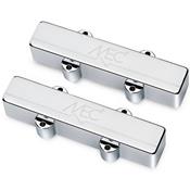 SET MICROS JAZZ-BASS 4 CORDES MEC WARWICK CHROME