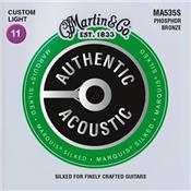 CORDES GUITARE MARTIN MA535S CUSTOM LIGHT 11-52