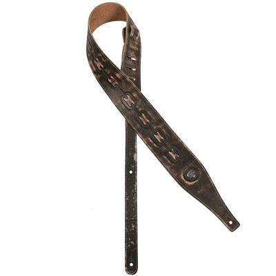 COURROIE GUITARE GAUCHO BUFFALO IV DARK BROWN 70mm