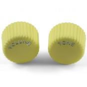 2 BOUTONS VINTAGE CUPCAKE CREME US 6mm