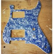 PICKGUARD STRAT HH TOGGLE SWITCH OCEAN PEARL