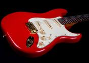 GUITARE ELECTRIQUE JET GUITARS JS380 ROUGE ET DOREE