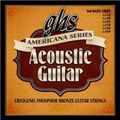 CORDES GUITARE ACOUSTIQUE GHS S425 LIGHT 12-54