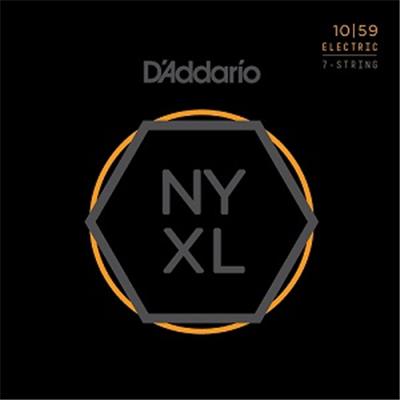 7 CORDES ELECTRIQUE 10-59 D'ADDARIO NYXL1059