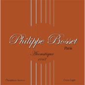 CORDES ACOUSTIQUES PHOSPHOR BRONZE PHILIPPE BOSSET 10-47