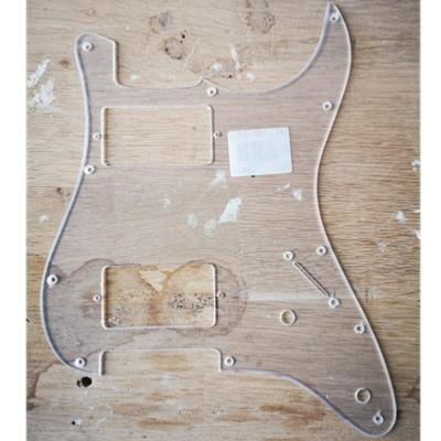 PICKGUARD STRATOCASTER HH 2 POTS TRANSPARENT