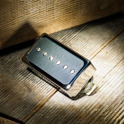 MICRO LOLLAR HUMBUCKER NOVEL 90 NICKEL NOIR MAT CHEVALET