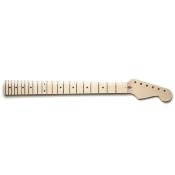 MANCHE STRATOCASTER GOLDO  22 CASES 1 PIECE ERABLE VERNIS TRANSPARENT